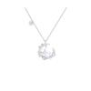 Collar BaObAo con diseño original de mariposa de luz de luna de fantasía de plata s925 para mujer, collar Seiko High Sense Girl, nuevo