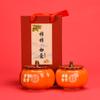 Caqui Ruyi Tarro de Caqui de Cerámica tamaño pequeño Tarro de Té Dulces Decoración de Boda Tarro de Dulces Caqui Grande Tarro para Fruta Seca