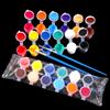 Graffiti Infantil 5ml 12 Colores Set de Colores Acrílicos Cometa Pintada a Mano Muñeco de Yeso Pigmento Máscara Pigmento Acrílico