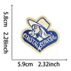 Novo Patch de Praia de Verão Golfe Prancha de Surf Lagosta Onda Tocha Cavalo-marinho Remo Suco de Laranja Bordado em Estoque