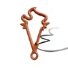 Llavero DIY de Aleación de Zinc con Temática de Helado, Colgante para Bolso, Versión de Color Duradero Electroplateado, con Resorte y Abrible