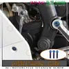 Tornillos de aleación de titanio para motocicleta Zxjc Zhang Xue 500 Rr, Tornillos modificados, Titanio quemado dorado, Negro caramelo