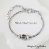 Europa e Estados Unidos best-seller all-match personalidade oco trevo de quatro folhas pulseira moda requintada hip-hop temperamento pulseira vintage joia