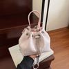 Popular Transfronterizo Cuadros Estilo Étnico Algodón y Lino Bolsa Pequeña 2023 Nuevo Bolso de Mujer Bolso Cruzado Cadena Cartera Cubo