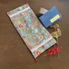 Funda de almohada de semillas de pimienta, Almohada de cáscara de semilla de ciprés, Tela gruesa tradicional, Funda de almohada de cáscara de trigo sarraceno/artemisa, Funda de almohada ajustable de doble uso estilo palacio
