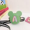Bolsos para Niños Estilo Coreano Bolso de Hombro para Niñas Lindo Monedero Infantil de Mickey Dibujos Animados Moda PU Bolso de Hombro para Niños y Niñas