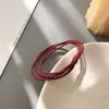 Corda de Cabeça Celebridade da Internet Coreana Elástico Acessórios de Cabelo Simples de Alta Elasticidade Duráveis Para Mulheres Headband Elástico de Cabelo Para Rabo de Cavalo
