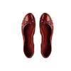 Zapatos Planos de Mujer Estilo Influencer de Moda, Ballet, Piel Suave, Lazo, Suela Suave, Cómodos, Boca Poco Profunda, con Acabado Encerado y Punta Redonda