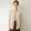 Nueva colección de otoño: Cárdigan 100% cachemir puro, suéter de punto para mujer, estilo simple y versátil