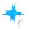 Herramientas de Pesca de Carpa Hirisi Estilo Europeo de Venta Caliente Transfronteriza Azul Regla de Línea Secundaria Accesorios para Herramientas de Pesca