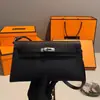 Bolso Kelly rosa, para mujer, nuevo, de alta gama, diseño de nicho, bolso de hombro, adecuado para ir al trabajo, bolso cruzado
