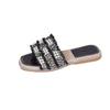 Sapatos Slip-On Femininos 2025 Verão Beira-Mar Meias Pantufas Sapatos de Praia Sapatilhas Sapatos Macios Diários para Uso Externo Chinelos Sandálias