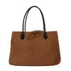Bolsa Tote Grande Capacidad Otoño 2026 Gamuza Felpa Bolso de Mujer Estilo Minimalista Bolso de Hombro Único Bolso de Mano Bolsa Tote para Mujer