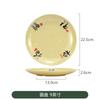 Changshou Fushang tazón de sopa para fideos de arroz tazón para sopa tazón para ramen miso olla caliente serie de vajilla china plato para bocadillos de melamina