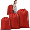Bolsa de lavandería con cordón de tela Oxford 210D, Bolsa para el cuidado de la ropa, Bolsa de almacenamiento para camping y viajes, Bolsa deportiva, Venta caliente transfronteriza