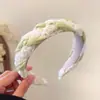 Diadema de lunares versátil estilo coreano Maillard, un imprescindible para peinar y recoger los pelos sueltos, nuevo modelo 2026, para uso diario, accesorio para el cabello para mujer