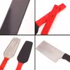 Cuchillo para Azulejos Cuchillo para Mampostería Mango de Goma Roja Cuchillo para Azulejos Engrosado por Ambos Lados Cuchillo para Ladrillos Decoración Cuchillo de Pared de un Solo Lado Rebanador de Placas de Mampostería Cuchillo para Ladrillos