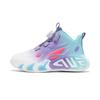 Zapatos Deportivos Transpirables de Malla para Primavera y Otoño, Suela Suave Antideslizante, Zapatos de Baloncesto para Niños, Pequeños, Medianos y Grandes, Niños, Hebilla Giratoria, Zapatos para Correr