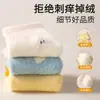 Meias grossas para bebês com forro de fleece para idades de 1 a 5 anos, Meias sem costura para bebês com barra solta para Outono e Inverno de 2026, Meias de bebê com blocos de cor de desenho animado