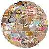 50 Pegatinas de Animales Lindos con Graffiti, Pegatinas Decorativas Impermeables para Botellas de Agua y Computadoras, Pegatinas de Papelería de Animales al por Mayor