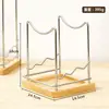 Estante de almacenamiento para tabla de cortar y tapa de olla para el hogar, estante escurridor multifuncional de acero inoxidable para utensilios de cocina, venta al por mayor