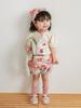 Conjunto de Serie Conejo Rojo para Niñas Qiuduomeng Vestido de Dibujos Animados para Niños Camiseta de Bebé Camiseta de Verano Pantalones Cortos