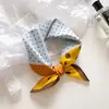 Pañuelo cuadrado de algodón vintage estilo japonés, disponible en varios colores, pañuelo de algodón y seda, diadema, unisex, pañuelo pequeño versátil, pañuelo de cuello estampado