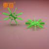 80102A Verde 80 roda brilhante roda brilhante universal roda brilhante regular tecnologia modificada peças de pequena produção furo de 2 mm