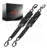 Cintas de Amarração Rachetáveis Personalizáveis, Pacote com 4, 2,5 cm X 3 m 544 kg Rachet Self-Retracting de Alta Resistência