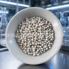 Fábrica venta al por mayor bola alúmina Huzhou especial blanco fino pulido resistente al desgaste porcelana de alta alúmina piedra de pulido