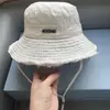 Chapéu de pescador JACQUEMUS de aba larga, mesmo estilo da Hyuna, para férias, com cordão pendurado e borda de pelo, proteção solar, chapéu de sol feminino