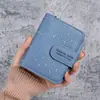 Nova Carteira Feminina 2025 Curta com Zíper Grande Capacidade Porta-Moedas Versátil Cor de Amor Clutch Bolsa para Cartões