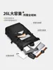Mochila de Negocios para Hombre Gran Capacidad 26L Mochila para Computadora Simple para Viajes Diarios Viajes de Negocios Bolsa de Viaje Mochila Ligera Impermeable