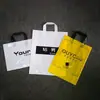 Sacos Plásticos Personalizados pelo Fabricante, Sacolas para Roupas de Lojas de Vestuário, Sacolas de Compras, Bolsas de Mão, Lotes com Logotipo Impresso