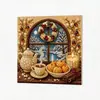 Conjunto de Pintura com Pedras de Natal Transfronteiriço com Pérolas para Decoração de Cena Doméstica Conjunto Artesanal DIY de Pintura com Pérolas