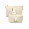 Bolsa de Hombro de Pana con Letras Transfronteriza de Amazon, Bolsa Bordada de Toalla, Bolsa de Almacenamiento para Neceser, Material de Pana