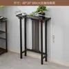 Nova Mesa Console de Entrada Estilo Chinês, Mesa Lateral Moderna Minimalista para Sala de Estar, Armário Console de Entrada Inspirado em Zen, Mesa Estreita de Oferta para Entrada