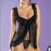 Renda de Rosa Europeia e Americana Lingerie Sexy Gola Sexy Transparente Tamanho Grande Pijama Fabricante de Exportação Atacado D5057