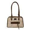 Nova Bolsa Feminina de Mão Moda Outono 2025 Ombro Textura Fashion Casual para o Dia a Dia Sob o Braço Grande Capacidade Bolsa Feminina