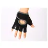 Guantes de medio dedo con palma antideslizante para fitness de hombre y mujer, guantes de medio dedo antideslizantes para deportes al aire libre, ciclismo, montañismo, venta al por mayor