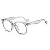 Gafas de Sol Estilo Nuevo 2025 para Mujer, Gama Alta, Anti-UV, Gafas de Sol de Montura Grande, Montura Negra, Color Degradado, Aspecto Adelgazante para Rostros Cuadrados y Redondos