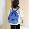 Mochila de basquete com bolso e cordão, bolsa escolar para estudantes, bolsa de futebol, bolsa de armazenamento, bolsa esportiva de grande capacidade para fitness para homens