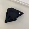 Pinza de Pelo Simple de Tela Estilo Francés para Concha para Agarre para Mujeres 2025 Nuevo Sentido de Alta Gama Clip Elegante de Tiburón Accesorios para el Cabello