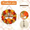 Novos Enfeites Transfronteiriços da Turquia para o Dia de Ação de Graças, Abóboras de Outono, Estacas para Jardim de Halloween, Placas de Jardim, Paredes de Jardim, Portas, Gramados