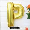 Balões de Folha de Alumínio com Letras do Alfabeto Inglês de 32 Polegadas para Festa, Casamento, Decoração, Flutuantes, Infláveis, Piscantes, Decoração de Feriado
