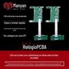 Relógio PCBA Despertador PCBA Detecção de Temperatura e Umidade Solução PCBA Design Despertador Prompt Música Pode Ser Selecionada