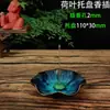 Soporte para Incienso con Diseño de Imitación de Jade Similar al Vidrio, Cenicero, Quemador de Incienso Vertical Estilo Zen, Quemador de Incienso Creativo de Sándalo, Soporte para Incienso Horizontal