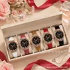 Comercio electrónico transfronterizo nuevo reloj de pulsera para mujer al por mayor, reloj de pulsera de cuarzo casual de lujo ligero para uso diario, dropshipping de una sola pieza