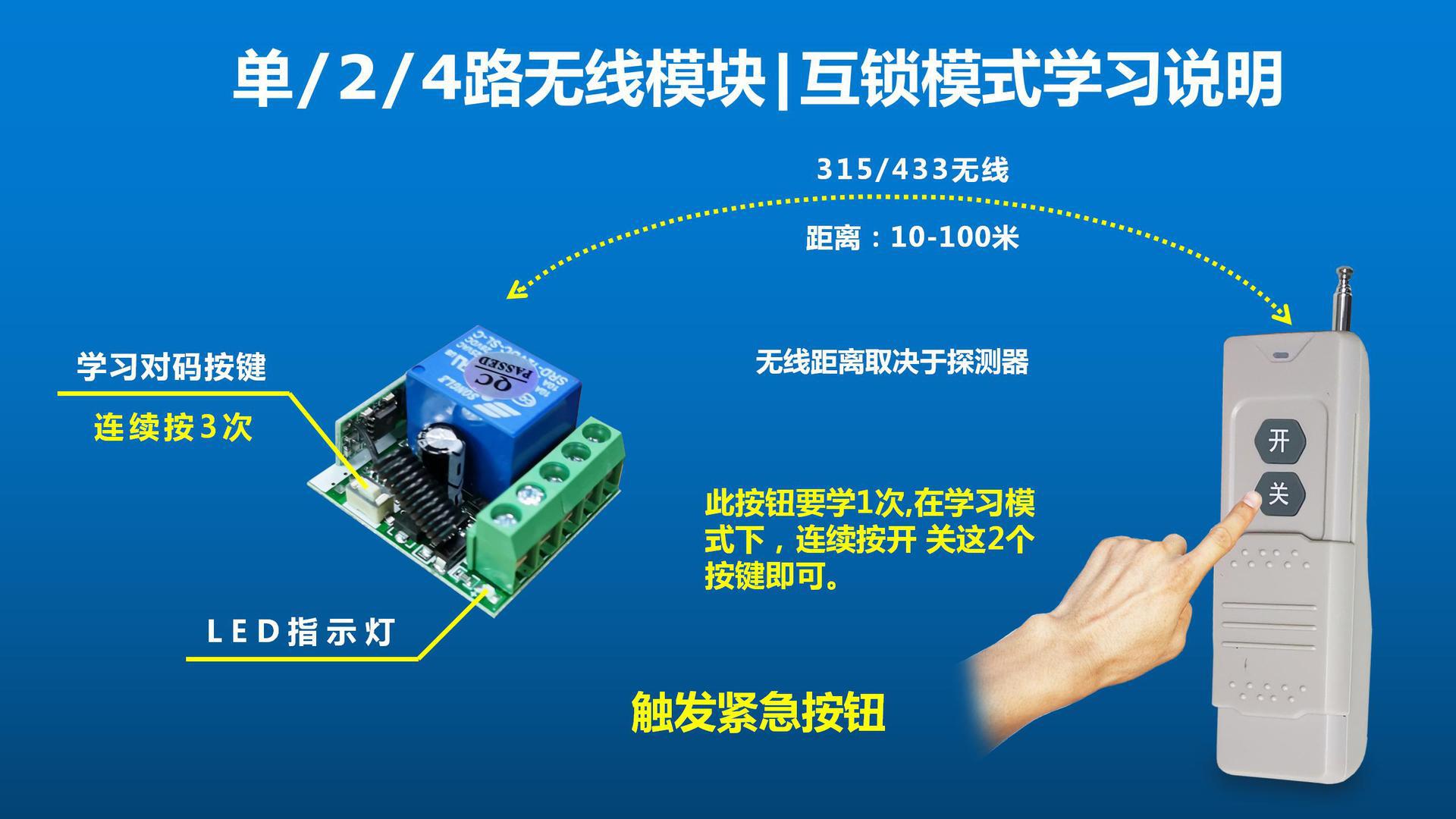 无线转有线继电器模块典型应用PPT(刻安)_15