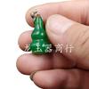 Colgante de jade dragón, colgante de jade verde, colgante de calabaza de jade de roca de cuarzo, colgante de calabaza tridimensional de jade, collar con colgante de calabaza de jade